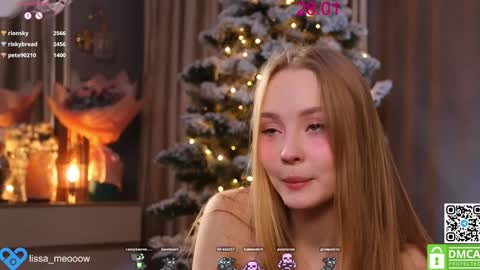 Snapshot of lissa_meooow chatting on 01-28-25, 10:12 your Liza again. Next stream Dec. 1 at 2 or 3 GMT online show from 01-28-25, 10:12