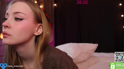 Snapshot of lissa_meooow chatting on 02-26-25, 03:53 your Liza again. Next stream Dec. 1 at 2 or 3 GMT online show from 02-26-25, 03:53