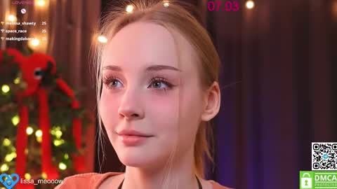 Snapshot of lissa_meooow chatting on 03-07-25, 04:24 your Liza again. Next stream Dec. 1 at 2 or 3 GMT online show from 03-07-25, 04:24