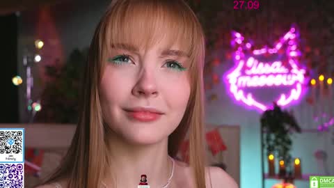 Snapshot of lissa_meooow chatting on 09-27-25, 04:50 your Liza again. Next stream Dec. 1 at 2 or 3 GMT online show from 09-27-25, 04:50
