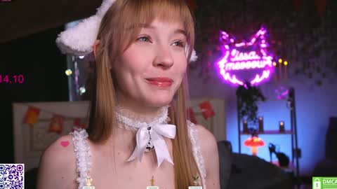Snapshot of lissa_meooow chatting on 10-14-25, 05:30 your Liza again. Next stream Dec. 1 at 2 or 3 GMT online show from 10-14-25, 05:30