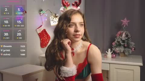 Snapshot of lizbethbiers chatting on 12-25-24, 09:13 Hello there im Amelia Im new here Lets have fun online show from 12-25-24, 09:13