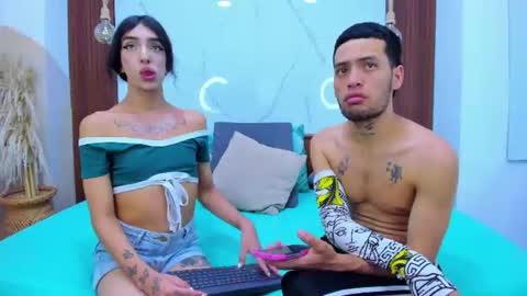 Snapshot of loversinfire chatting on 07-08-26, 01:32 sofia and bryan online show from 07-08-26, 01:32