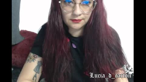 Snapshot of lucia_d_carton chatting on 07-07-26, 04:59 Lulu DCarton online show from 07-07-26, 04:59