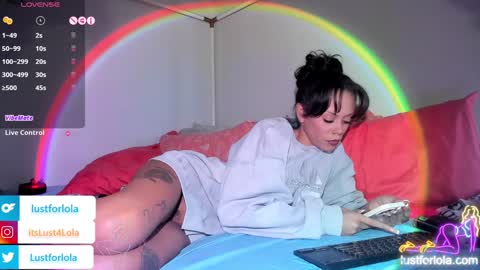Snapshot of lustforlola chatting on 12-10-24, 03:41 LOLA online show from 12-10-24, 03:41