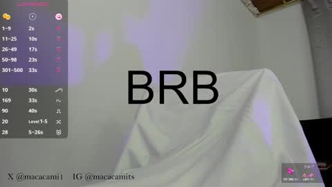 Snapshot of macacami1 chatting on 01-13-25, 11:49 cami online show from 01-13-25, 11:49