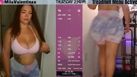 Snapshot of milavalentinax chatting on 06-18-26, 06:34 Mila Valentina online show from 06-18-26, 06:34