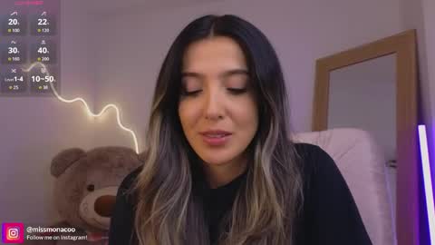 Snapshot of missmonaco chatting on 05-21-26, 03:35 Emma Rivera online show from 05-21-26, 03:35
