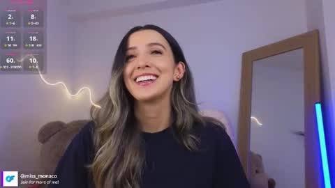 Snapshot of missmonaco chatting on 06-26-26, 01:32 Emma Rivera online show from 06-26-26, 01:32