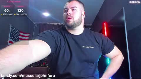 Snapshot of muscularjohnforu chatting on 02-10-25, 11:46 click icon for peach online show from 02-10-25, 11:46