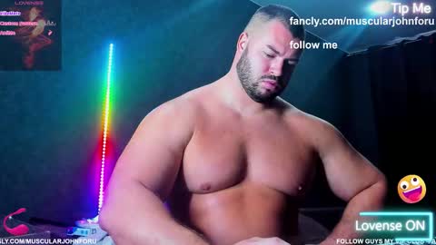 Snapshot of muscularjohnforu chatting on 09-20-25, 11:55 click icon for peach online show from 09-20-25, 11:55