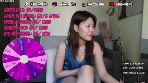 Snapshot of nekoxwaifu chatting on 03-18-26, 11:24 nekoxwaifu online show from 03-18-26, 11:24