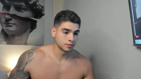 Snapshot of nicolasmuscle chatting on 01-28-25, 03:47 Andres online show from 01-28-25, 03:47