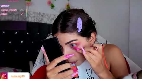 Snapshot of ninasky19 chatting on 05-21-26, 08:49 ninasky19 online show from 05-21-26, 08:49