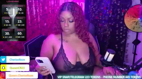 Queen Cherise Roze online show from 11-23-25, 09:58