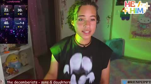 Snapshot of renpuppy chatting on 09-10-25, 05:29 REN online show from 09-10-25, 05:29