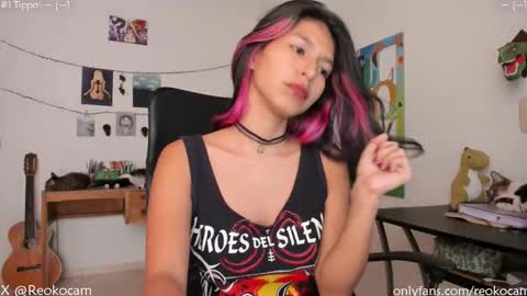 Snapshot of reoko_ chatting on 03-03-26, 09:21 Reoko online show from 03-03-26, 09:21