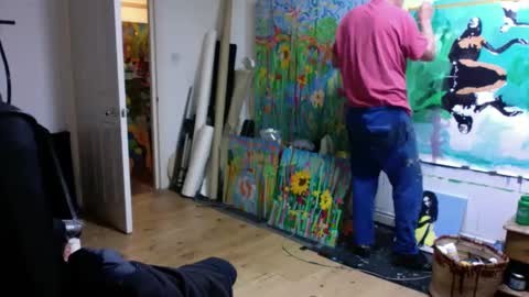 Snapshot of richardartist chatting on 01-16-25, 02:30 Richard online show from 01-16-25, 02:30