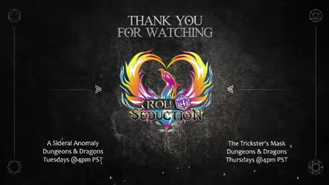 Roll For Seduction online show from 05-27-26, 01:57