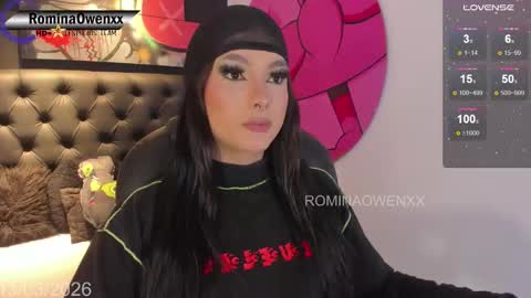 ROMINA OWEN online show from 03-13-26, 06:31