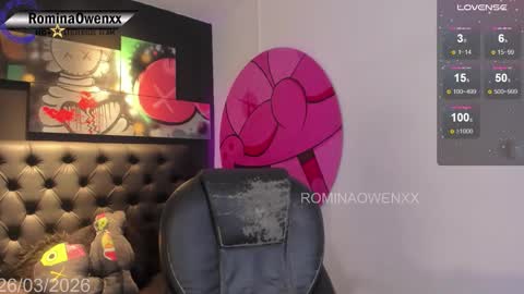 ROMINA OWEN online show from 03-26-26, 06:41
