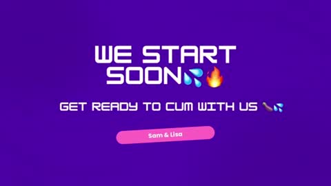 Snapshot of sam_and_lisa_ chatting on 06-25-26, 10:58 sam_and_lisa_ online show from 06-25-26, 10:58