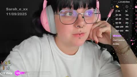 Sarah online show from 11-10-25, 01:48