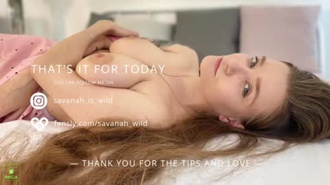 savanah_wild online show from 01-11-25, 08:00