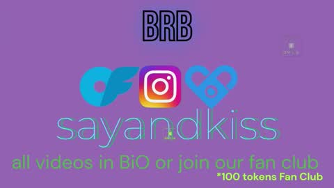 Say and kiss online show from 02-05-26, 03:49