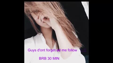 Snapshot of sexsy_bunny chatting on 10-18-25, 07:53 See you on October going to miss you guys incredibly. Subscribe to my Onlyfans Channel to follow the news online show from 10-18-25, 07:53