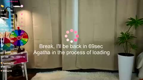 Agatha online show from 06-29-26, 10:15