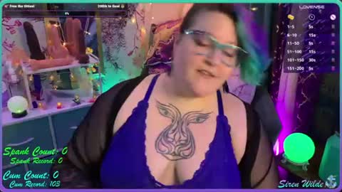 Snapshot of sirenwilde chatting on 06-28-26, 03:34 Siren Wilde online show from 06-28-26, 03:34