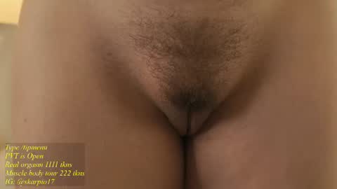 Snapshot of skarpio17 chatting on 07-07-26, 04:33 Im Scarlett ONLINE 5pm-10pm NYC time online show from 07-07-26, 04:33
