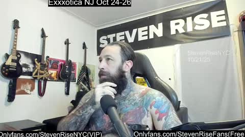 StevenRiseNYC online show from 10-22-25, 12:38