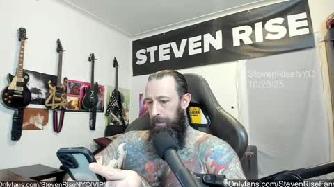 StevenRiseNYC online show from 10-29-25, 01:52