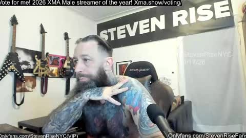 Snapshot of stevenrisenyc chatting on 04-18-26, 12:09 StevenRiseNYC online show from 04-18-26, 12:09