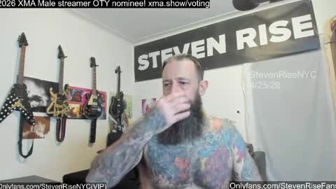 Snapshot of stevenrisenyc chatting on 04-27-26, 11:47 StevenRiseNYC online show from 04-27-26, 11:47