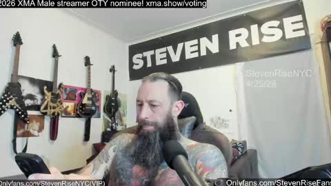 Snapshot of stevenrisenyc chatting on 04-29-26, 01:37 StevenRiseNYC online show from 04-29-26, 01:37