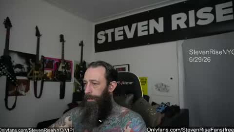 Snapshot of stevenrisenyc chatting on 06-29-26, 12:38 StevenRiseNYC online show from 06-29-26, 12:38