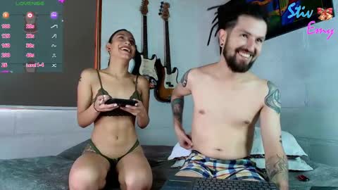 Snapshot of stiv_and_emi chatting on 12-12-24, 08:10 emi and stiv online show from 12-12-24, 08:10