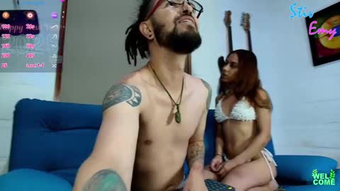 Snapshot of stiv_and_emi chatting on 01-19-25, 03:29 emi and stiv online show from 01-19-25, 03:29