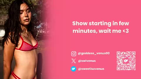 Snapshot of sweetlittlevenus chatting on 06-18-26, 07:07 Venus online show from 06-18-26, 07:07