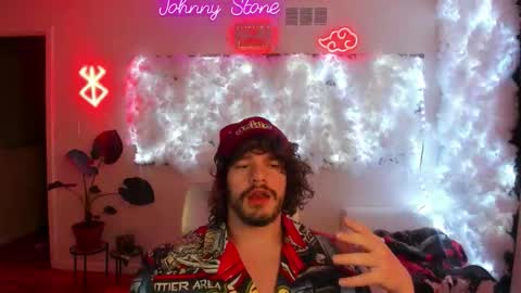 Snapshot of thejohnnystone chatting on 03-22-26, 12:36 Johnny Stone online show from 03-22-26, 12:36