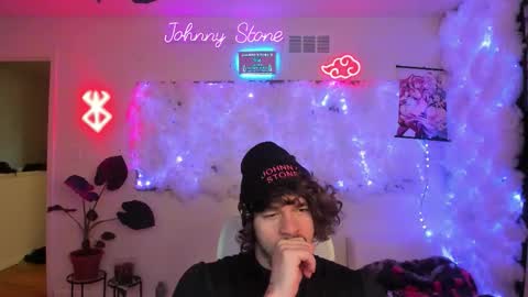 Snapshot of thejohnnystone chatting on 03-28-26, 12:21 Johnny Stone online show from 03-28-26, 12:21