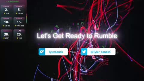 Tyler Sands online show from 10-31-25, 01:34