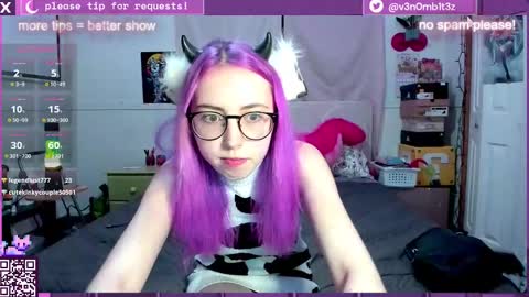 Snapshot of v3n0mb1t3z chatting on 02-15-25, 04:25 kermit online show from 02-15-25, 04:25