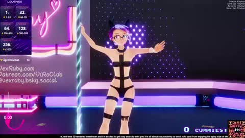 Snapshot of vexruby chatting on 03-02-25, 01:15 Vex Ruby online show from 03-02-25, 01:15