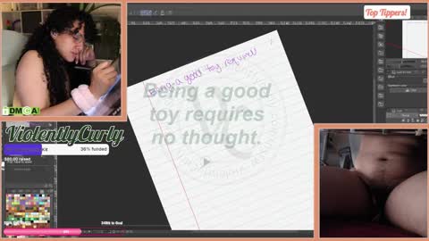 Curly the Coin Operated Toy online show from 03-08-26, 02:04