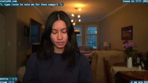 Snapshot of violishh chatting on 01-05-25, 09:36 follow me on twitter violishh and ig violishh online show from 01-05-25, 09:36