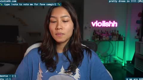 Snapshot of violishh chatting on 01-19-25, 03:18 follow me on twitter violishh and ig violishh online show from 01-19-25, 03:18